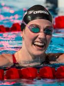游泳世锦赛女子100仰决赛 美国选手富兰克林夺冠