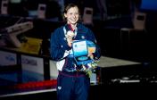 游泳世锦赛女800自决赛 美国选手莱德基夺金