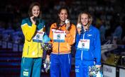 游泳世锦赛女50自决赛 荷兰选手科洛姆维德尤尤夺金