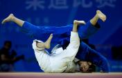 全运会柔道女子-57公斤级 广东选手卢童娟夺冠