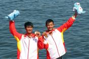 刘治宇/张全夺十二运会男子2000米双人双桨赛艇冠军