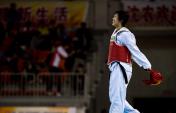十二运会跆拳道女子67公斤级 河南选手郭耘菲夺冠