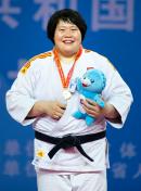 十二运会女柔 78公斤级 天津选手佟文夺冠