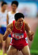 十二运会男子1500米 上海选手张海坤夺冠