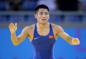 十二运会男子自由式60公斤级摔跤 北京队高峰夺冠
