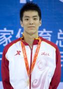 十二运会男子200米蛙泳 浙江选手毛飞康夺冠