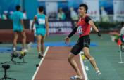 十二运会男子跳远 北京队李金哲夺冠