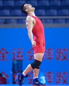 张峰夺十二运会男子84公斤级自由跤冠军