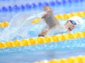 辛鑫夺十二运会女子800米自由泳冠军