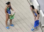 中国选手包揽东亚运动会女子一米板跳水冠亚军