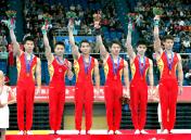 东亚运动会体操开赛  中国队获男子团体冠军