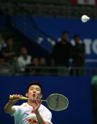 2013年羽球中国赛男单首轮 谌龙2比0胜对手晋级