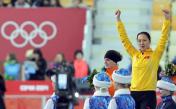 索契冬奥会女子1000米速滑决赛 中国选手张虹勇夺金牌