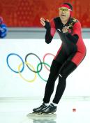 田国俊在索契冬奥会男子1500米速滑决赛中