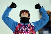 索契冬奥会自由式滑雪男子空中技巧 白俄罗斯选手夺冠
