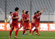 2014年中超联赛第二轮 上海上港5比1胜上海申鑫