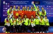 2014尤杯落幕 中国队成功卫冕收获第13冠