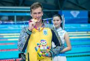 南京青奥会男子400米自由泳 乌克兰选手夺冠
