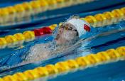 南京青奥会男子100米仰泳 李广源半决赛第二晋级决赛