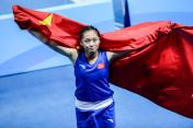 常园获南京青奥会拳击女子48-51公斤级冠军