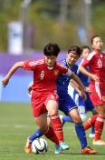 仁川亚运会女足小组赛B组次轮 中国VS中华台北