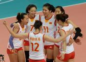 女排世锦赛D组次轮 中国队3比0胜阿塞拜疆