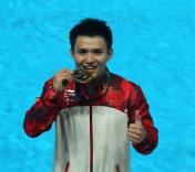 2015喀山游泳世锦赛 邱波摘得男子10米台桂冠
