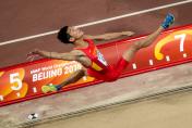 北京田径世锦赛男子跳远决赛 中国选手高兴龙位列第四