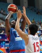 2015年男篮亚锦赛复赛E组 菲律宾队73比66胜日本队