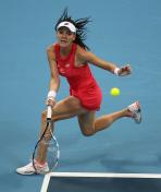 中国网球公开赛女单   拉德万斯卡晋级