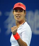 中国网球公开赛女单 伊万诺维奇2比1力克兹涅佐娃