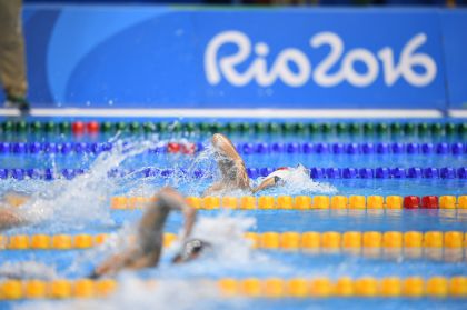 里约奥运会女200自预赛 艾衍含沈铎双双晋级半决赛
