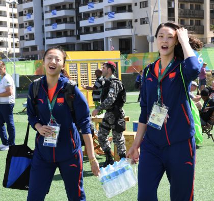 中国女排满怀信心备战奥运会女排小组赛最后一役