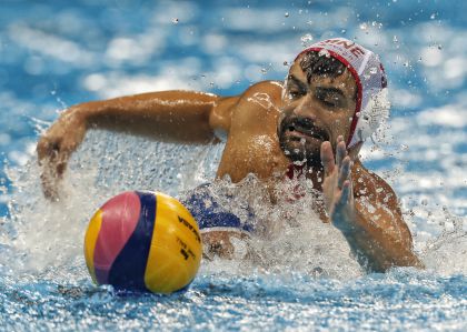 里约奥运会男子水球三四名决赛  意大利队获得铜牌