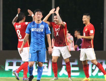 2016赛季足协杯半决赛次回合 广州富力1比3负于广州恒大