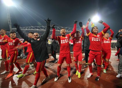 2016赛季中超联赛第30轮 长春亚泰1比0胜上海申花