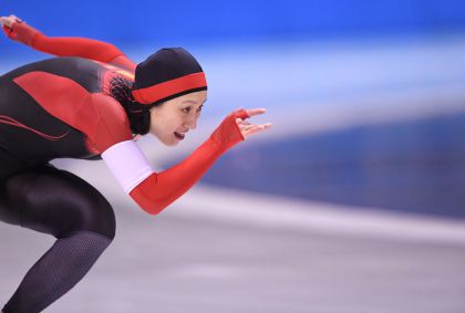 札幌亚冬会速度滑冰女子500米决赛 于静张虹分列四五