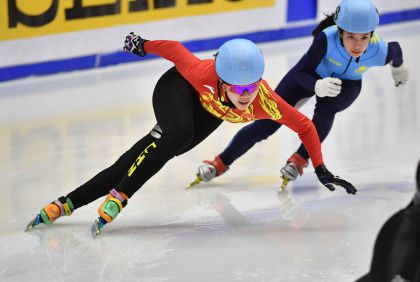 札幌亚冬会短道速滑女子500米预赛 中国选手全部晋级