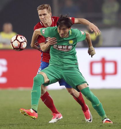 中超足球联赛第四轮  北京1比0胜河南