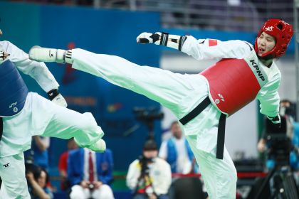 郑姝音获跆拳道世锦赛女子73公斤以上级铜牌