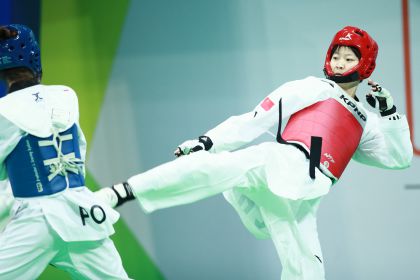 2017茂朱跆拳道世锦赛 女子57公斤级单云云止步首轮