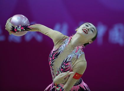 尚蓉夺第十三届全运会艺术体操个人全能冠军