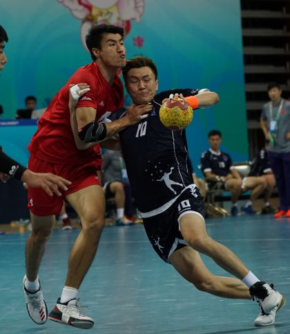 第十三届全运会男子手球比赛  北京队获铜牌
