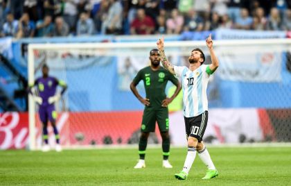 FIFA俄罗斯世界杯D组第三轮 阿根廷险胜尼日利亚进16强