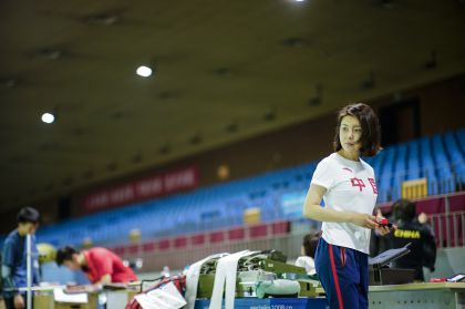 中国体育图片专题——杜丽转型教练“瞄准”雅加达亚运会