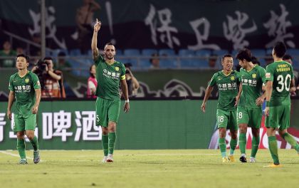 2018赛季中超联赛第18轮 北京国安5比2胜大连一方