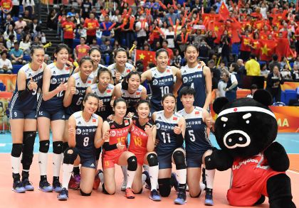 中国队获得2018世界女排锦标赛季军