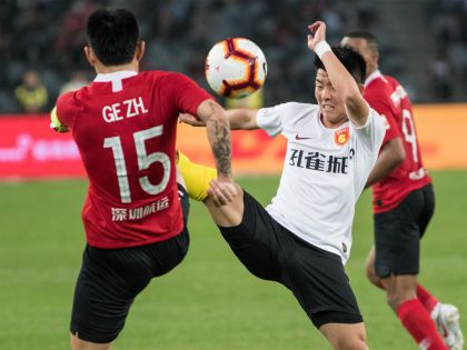 2019赛季中超联赛第一轮  深圳3比1胜河北
