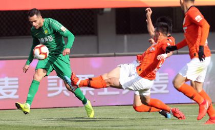 2019赛季中超联赛第三轮京城德比 北京人和0比1负于北京国安