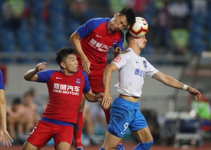 2019赛季中超联赛第15轮 重庆斯威1比0胜天津泰达